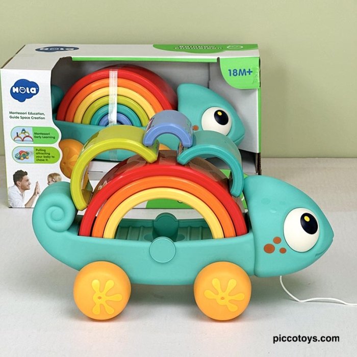 پازل آفتاب پرست رنگین کمانی هولی تویز Huile Toys  کد HE795700