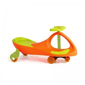 سه چرخه پلاسماکار چرخ ژله ای نارنجی سبز مدل 8097