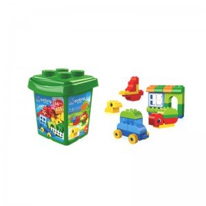 بلوک جعبه ای سبز 66 تکه QUNLONG مدل 10555