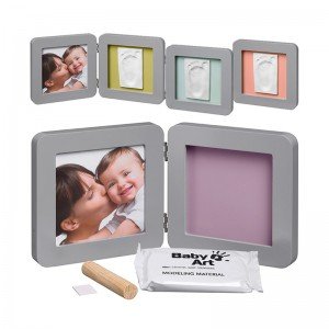 قاب عكس کودک Baby Art مدل Print Frame - grey كد 34120137