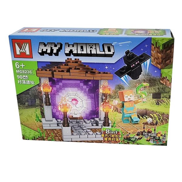 لگو ماینکرافت 90 تکه کد MG823C