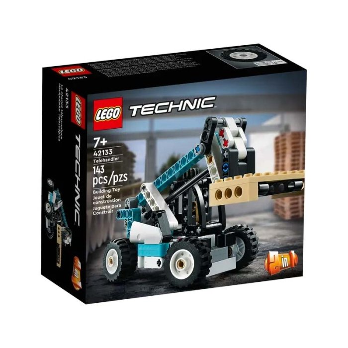 لگو تکنیک مدل لیفتراک LegoTechnic Telehandler کد 42133