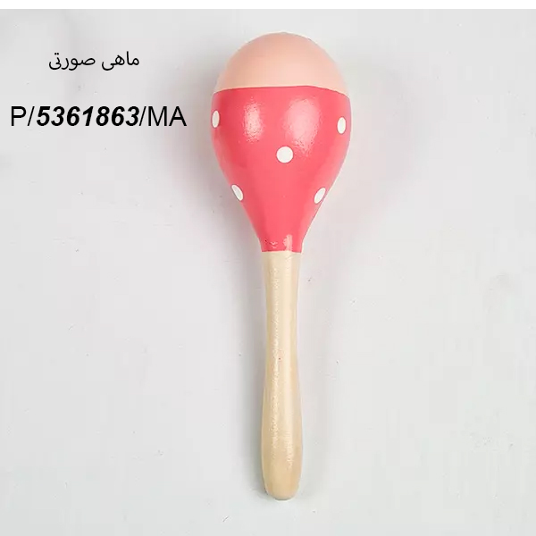 اسباب بازی جغجغه چوبی طرح حیوانات کد 5361863