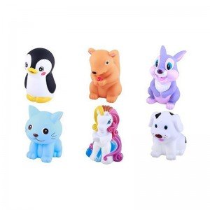 پوپت وان حمام  6 عددی حیوانات جنگل مدل 2037