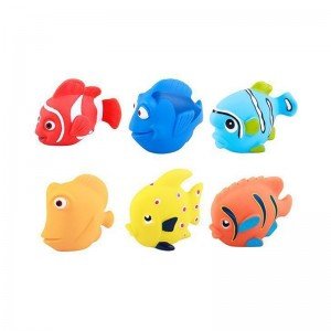 پوپت 6 عددی طرح ماهی  مدل 2036