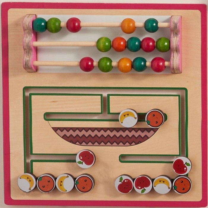 تخته هوش بیزی برد کوچک مدل سبد میوه کد 5464677