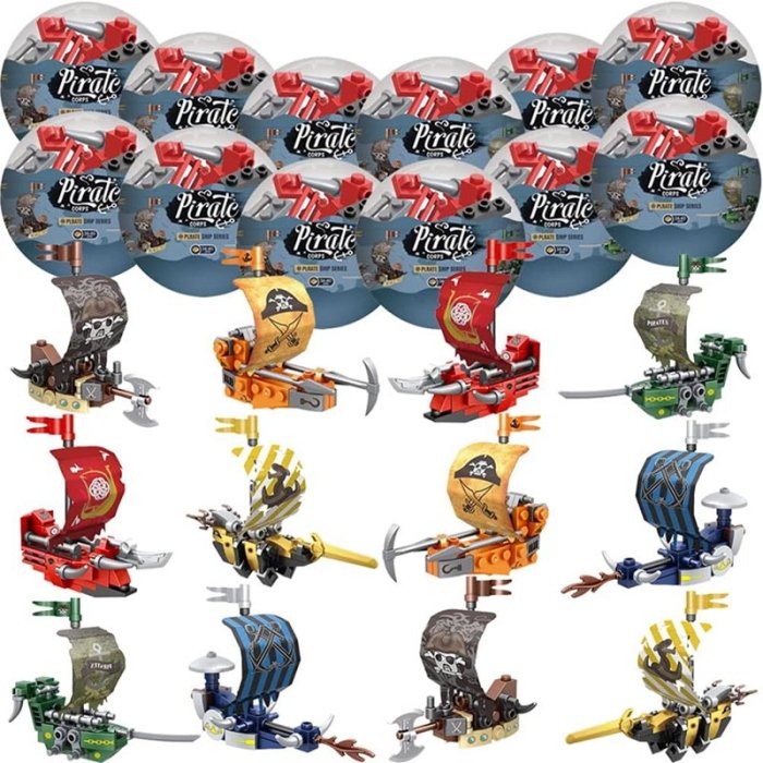 اسباب بازی تخم مرغ شانسی لگویی مدل کشتی کد TY7548