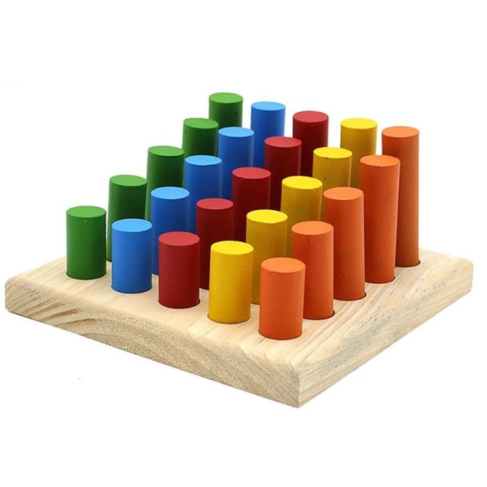 اسباب بازی چوبی مونته سوری چیدمان کد P/014/A