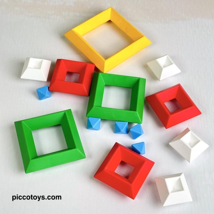 اسباب بازی فکری برج هوش مدل برجینو کد 15008