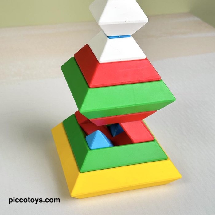 اسباب بازی فکری برج هوش مدل برجینو کد 15008