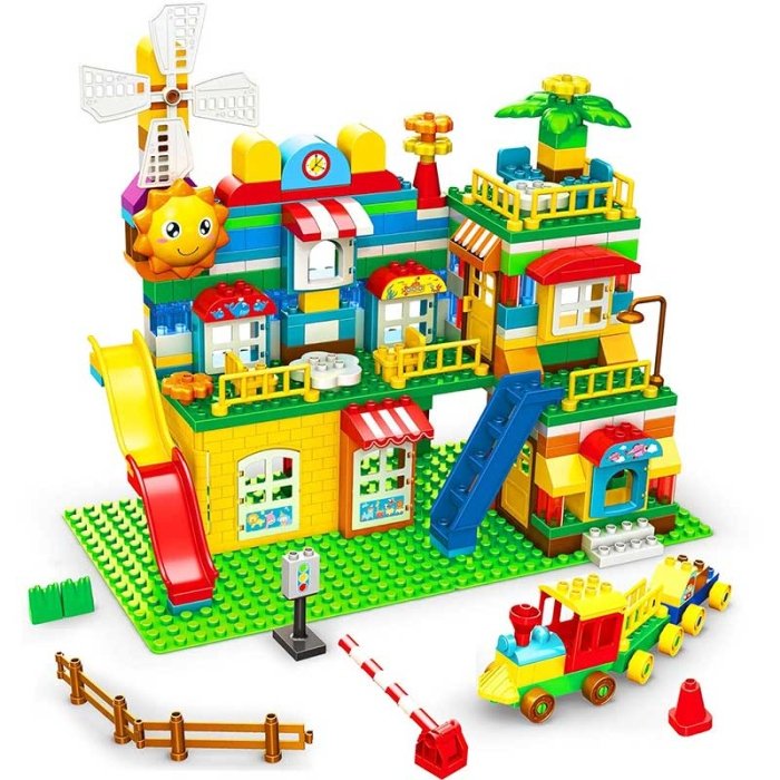 اسباب بازی لگو دوپلو 272 تکه مدل آسیاب بادی کد A920