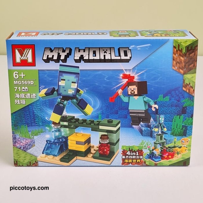 لگو ماینکرافت 71 تکه کد MG569D