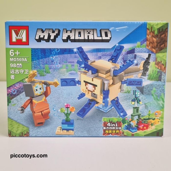 لگو ماینکرافت 98 تکه کد MG569A