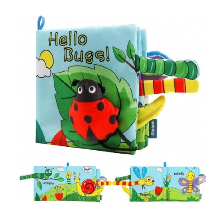 کتاب پارچه ای آموزشی مدل کفشدوزک کد 5535527