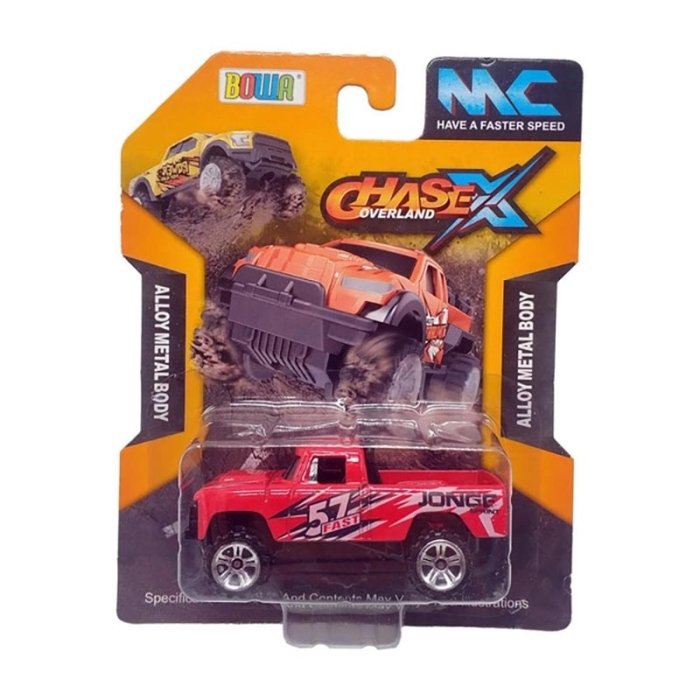 ماشین فلزی عقب کش مدل وانت قرمز کد P/888609/C