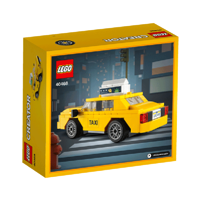 لگو تاکسی زرد 124 تکه LEGO Creator Traffic Yellow Taxi کد 40468