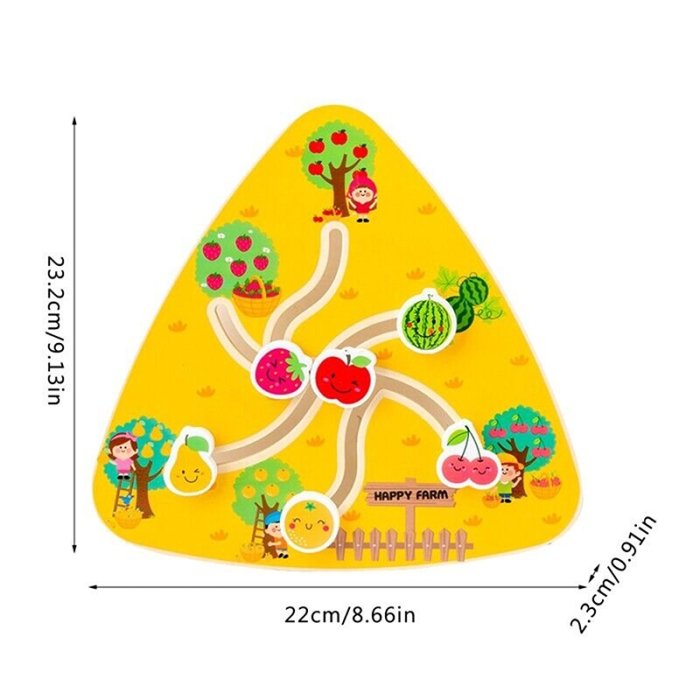 اسباب بازی مونته سوری تطبیق مدل میوه ها کد P/YY3108/A