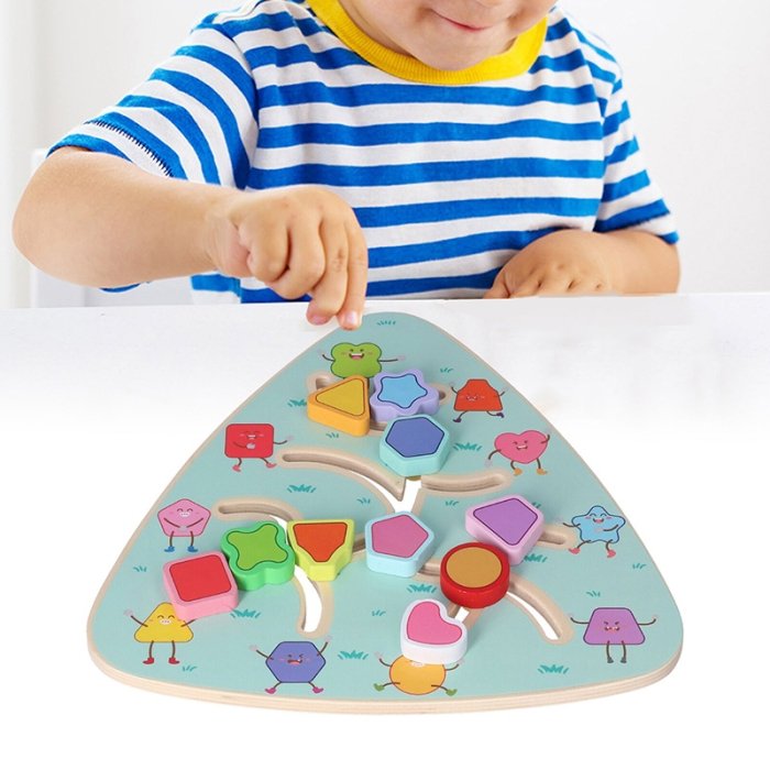 اسباب بازی مونته سوری تطبیق مدل اشکال هندسی کد P/YY3108/B