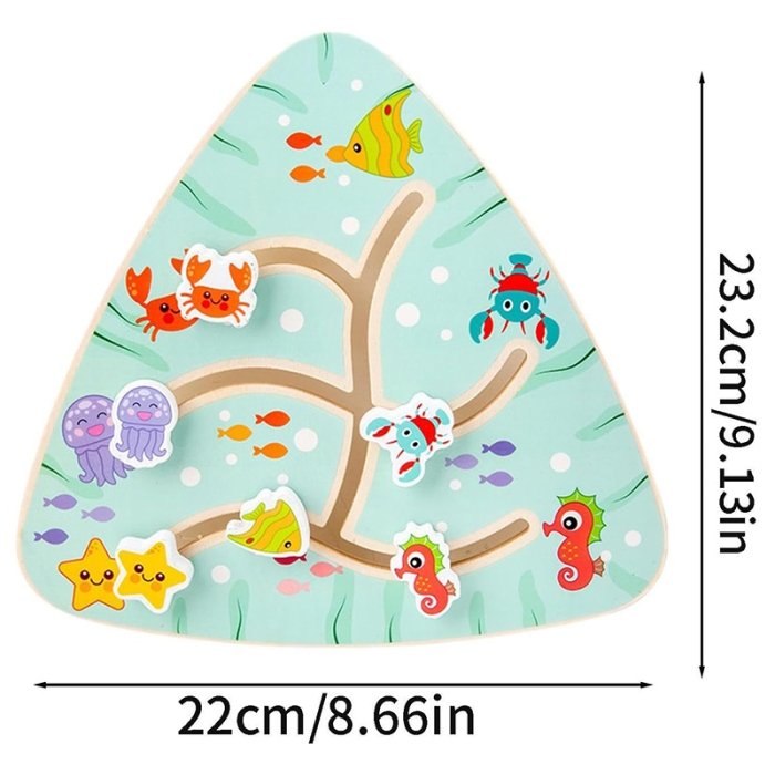 اسباب بازی مونته سوری تطبیق مدل حیوانات دریایی کد P/YY3108/D