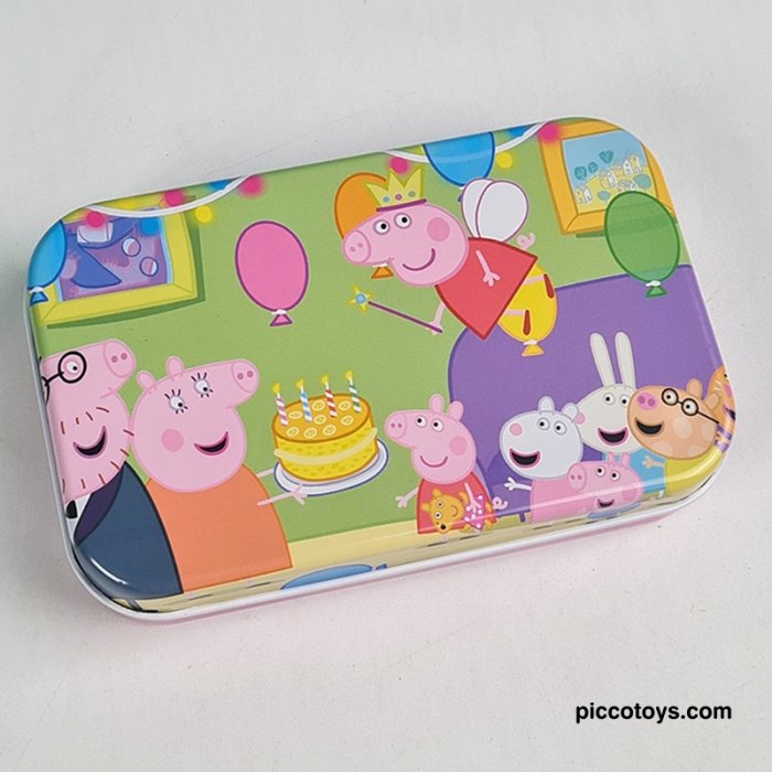 پازل قوطی فلزی 60 تکه طرح پپا پیگ کد 5576151