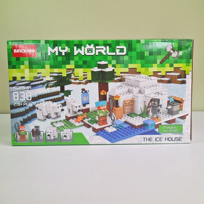 لگو ماینکرافت 278 تکه کد NO838