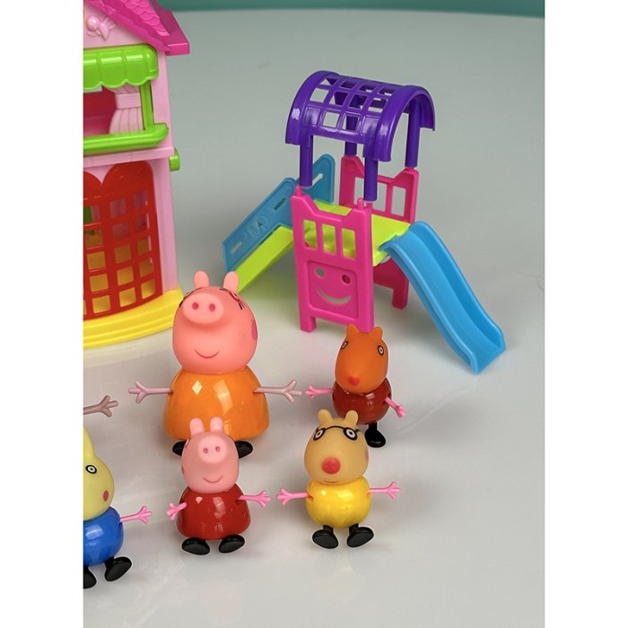 اسباب بازی خانه بازی 25 تکه پپاپیگ PEPPA PIG مدل 1836A