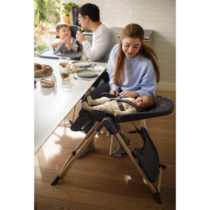 صندلی غذا مکسی کوزی مدل Maxi cosi AVA High Chair رنگ زغالی کد 2040043110