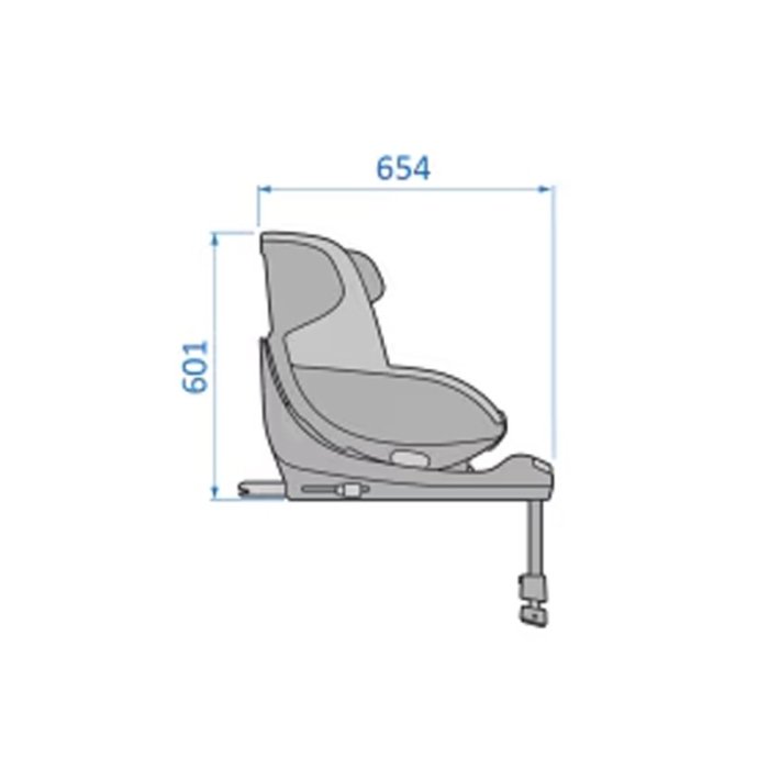 صندلی ماشین کودک مکسی کوزی Maxi Cosi Mica Pro Eco i-Size رنگ مشکی کد 8515671110