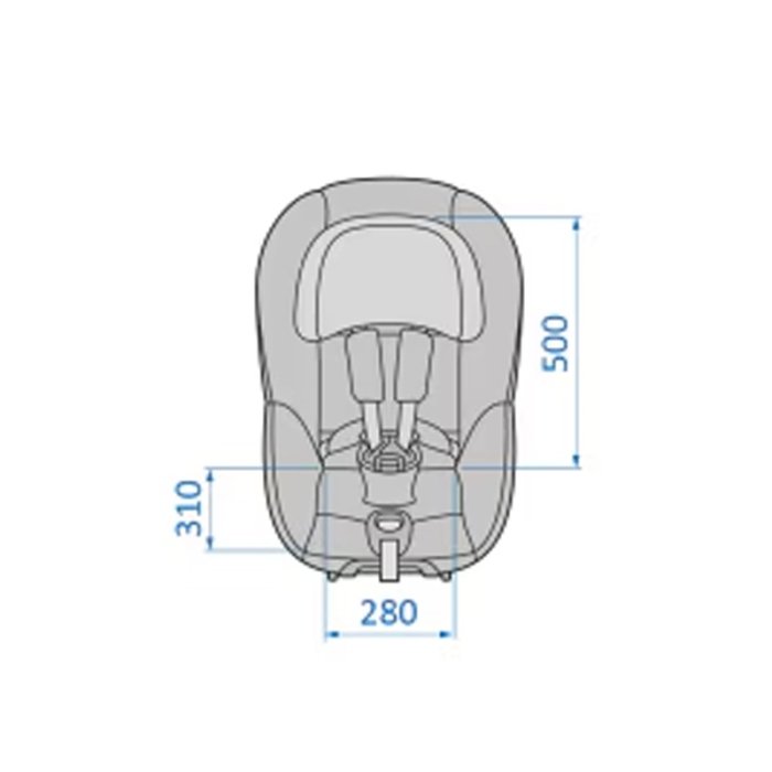 صندلی ماشین کودک مکسی کوزی Maxi Cosi Mica Pro Eco i-Size رنگ مشکی کد 8515671110