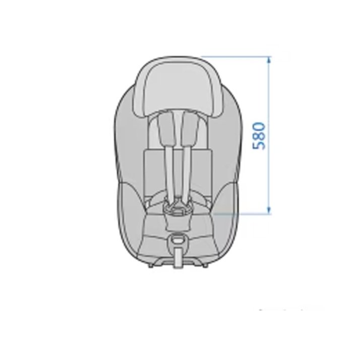 صندلی ماشین کودک مکسی کوزی Maxi Cosi Mica Pro Eco i-Size رنگ مشکی کد 8515671110