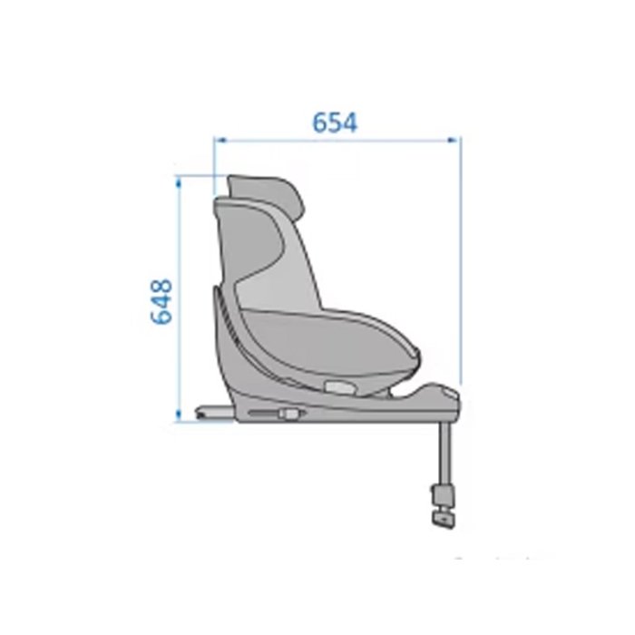 صندلی ماشین کودک مکسی کوزی Maxi Cosi Mica Pro Eco i-Size رنگ مشکی کد 8515671110