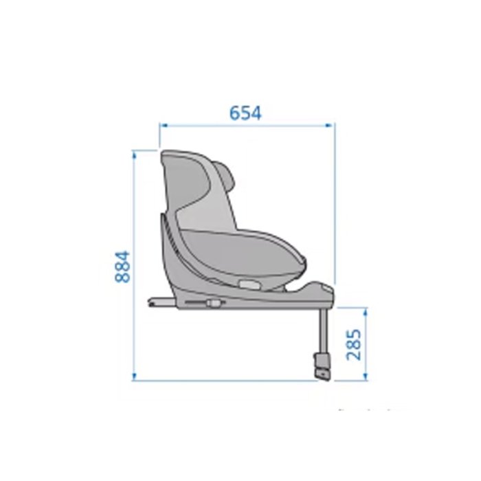 صندلی ماشین کودک مکسی کوزی Maxi Cosi Mica Pro Eco i-Size رنگ قهوه ای کد 8515650110