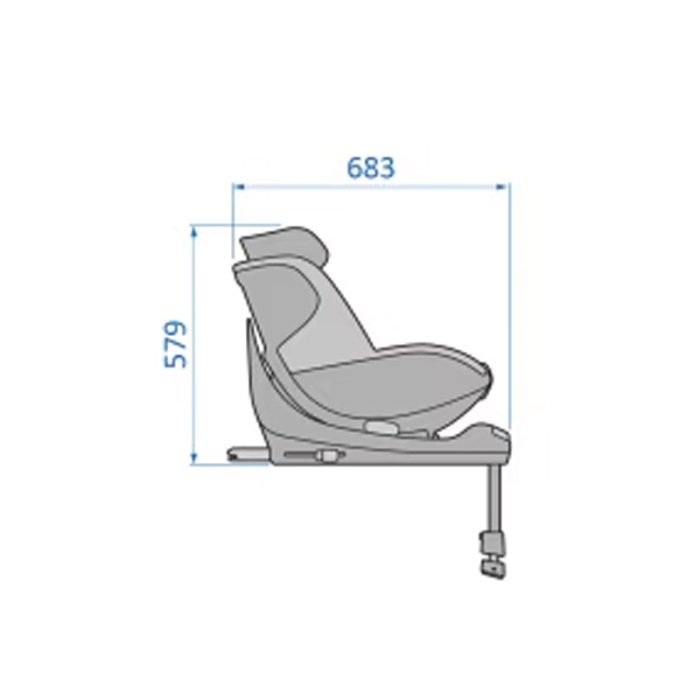 صندلی ماشین کودک مکسی کوزی Maxi Cosi Mica Pro Eco i-Size رنگ قهوه ای کد 8515650110