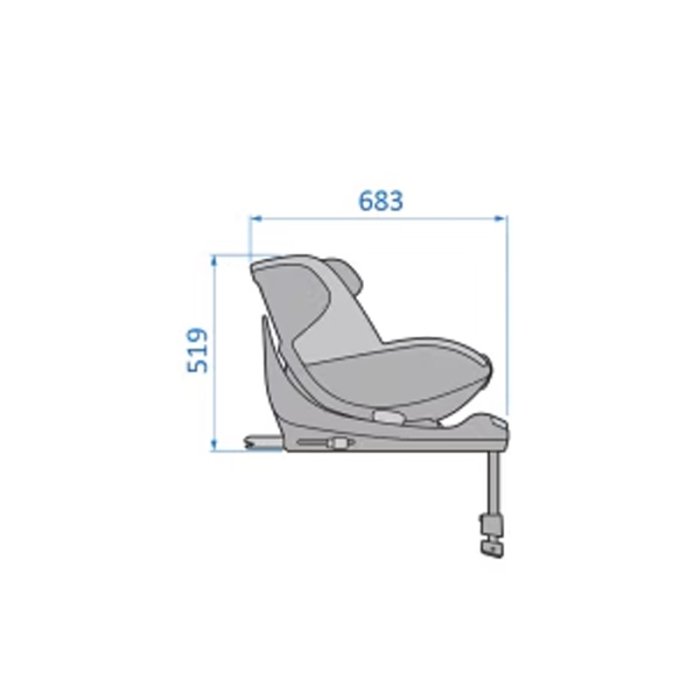 صندلی ماشین کودک مکسی کوزی Maxi Cosi Mica Pro Eco i-Size رنگ قهوه ای کد 8515650110