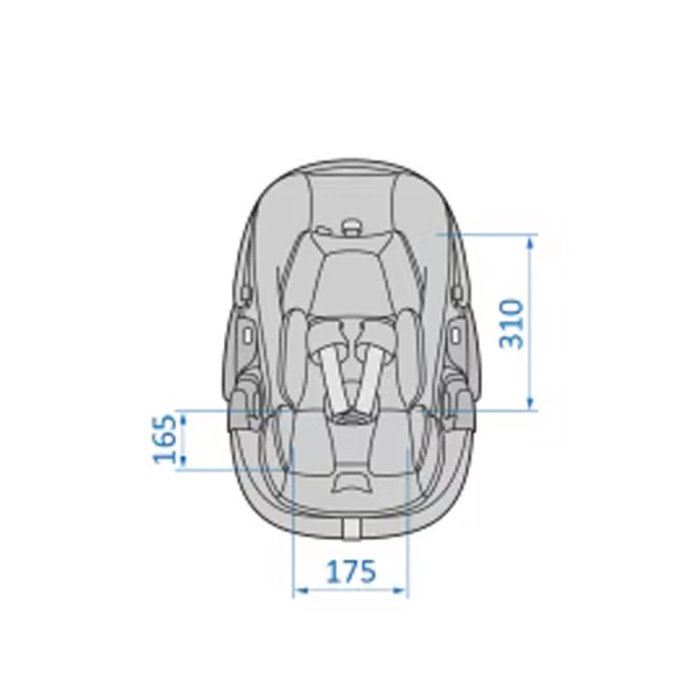 کریر مکسی کوزی مدل Pebble 360 Pro رنگ زغالی كد 8052750110