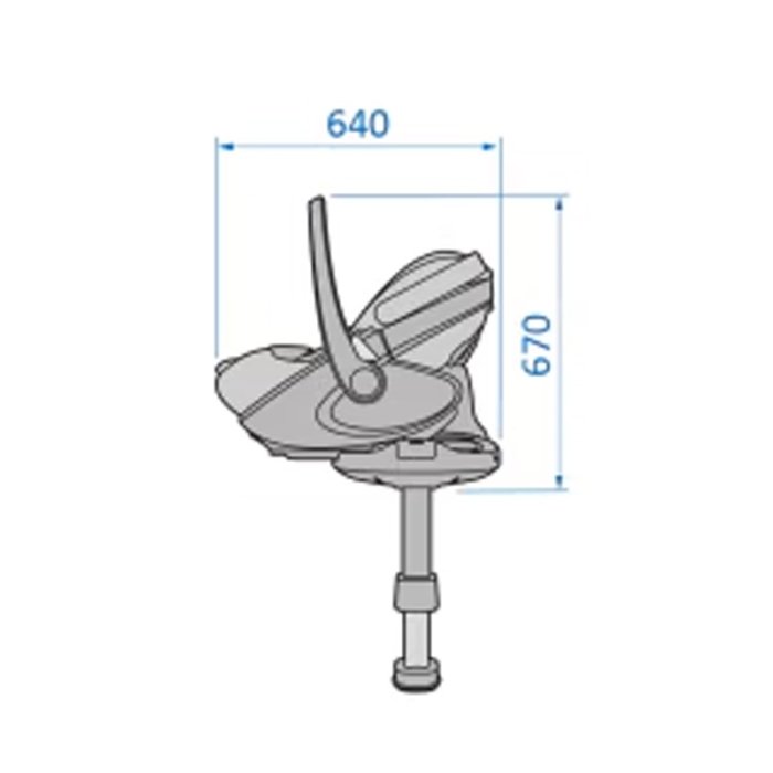 کریر مکسی کوزی مدل Pebble 360 Pro رنگ مشکی كد 8052672110