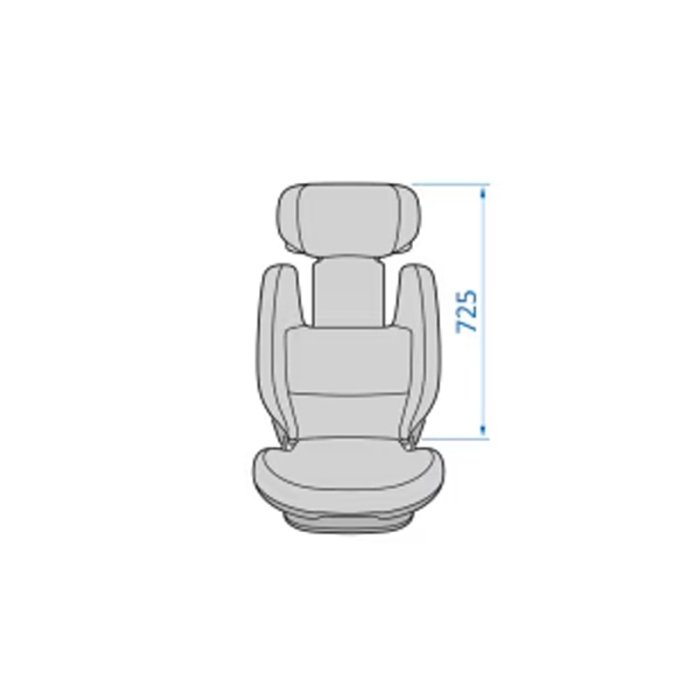 بوستر کودک مکسی کوزی رنگ مشکی مدل MC RODIFIX S I-SIZE کد 8801900110