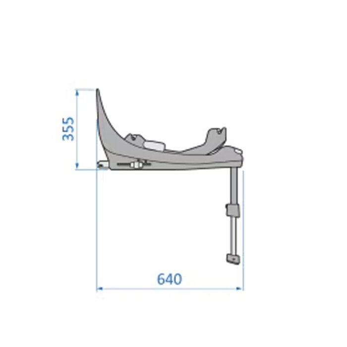 بیس صندلی ماشین مکسی کوزی Maxi Cosi Family Fix 360 کد 8043010110