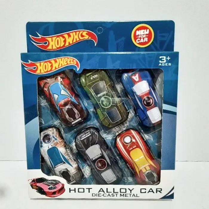 ماشین مسابقه 6 عددی HOTWHEELS کد 7741926