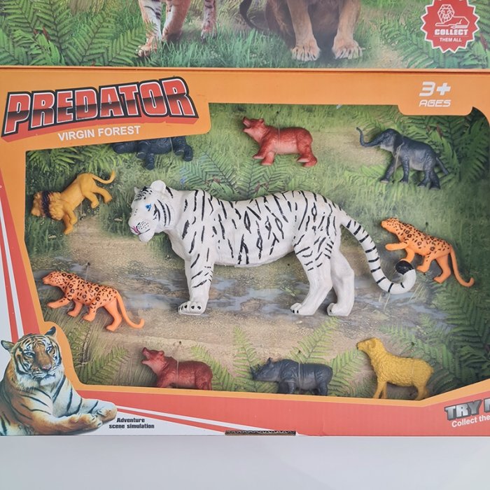 فیگور حیوانات WILD ANIMAL مجموعه 10 عددی کد 92981P