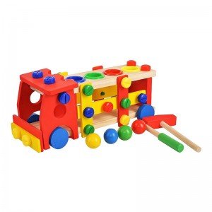 کوبه هوش چوبی طرح کامیون مدل 9106