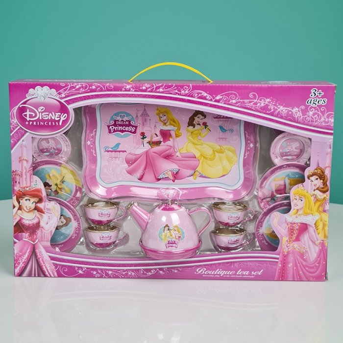 اسباب بازی ست چای خوری فلزی طرح پرنسس دیزنی کد 966C11