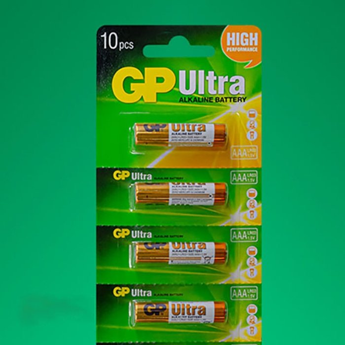 باتری قلمی GP تکی مدل  Ultra alkaline کد GP15AU2P10