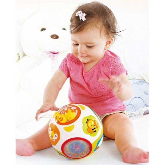 اسباب بازی توپ موزیکال هولی تویز huile toys کد P/938/A