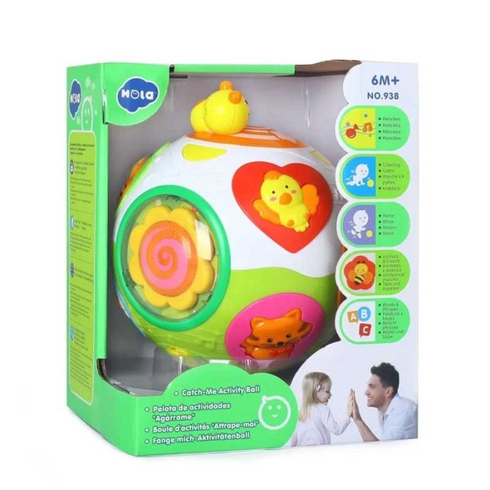 اسباب بازی توپ موزیکال هولی تویز huile toys کد P/938/A