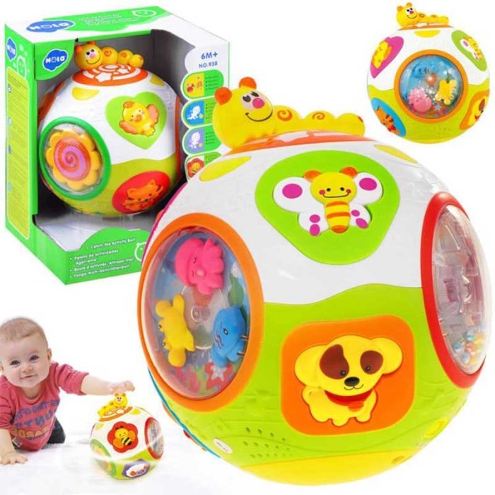 اسباب بازی توپ موزیکال هولی تویز huile toys کد P/938/A