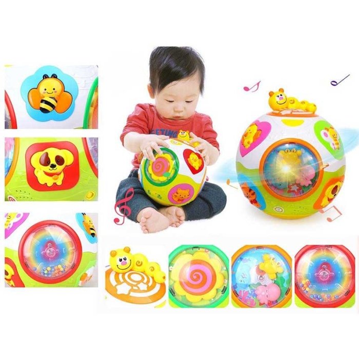 اسباب بازی توپ موزیکال هولی تویز huile toys کد P/938/A