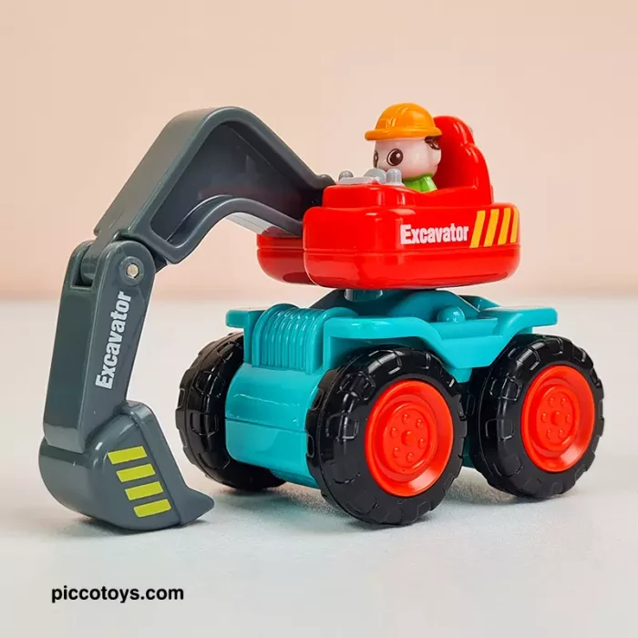 ماشین اسباب بازی بیل مکانیکی  هولی تویز Huile Toys مدل P/A3116C/BM