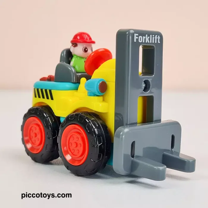 ماشین اسباب بازی لیفتراک هولی تویز Huile Toys مدل P/A3116C/LI