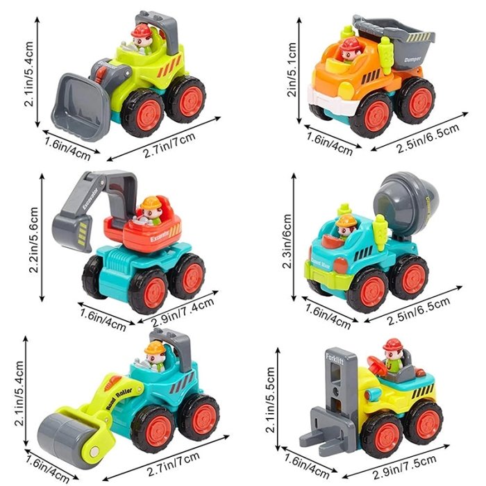 ماشین اسباب بازی میکسر HUILE TOYS مدل P/A3116C/MI